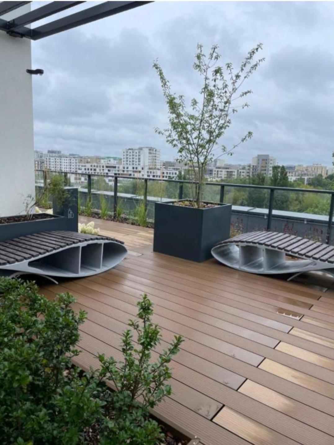 Airport Apartment Warsawa Bagian luar foto